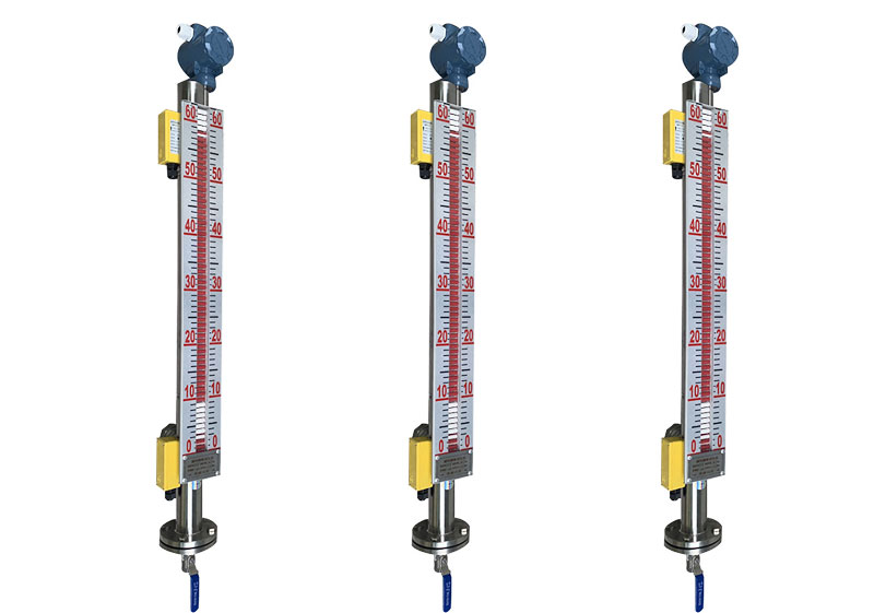 二硫化碳儲罐專用磁翻板液位計的改造